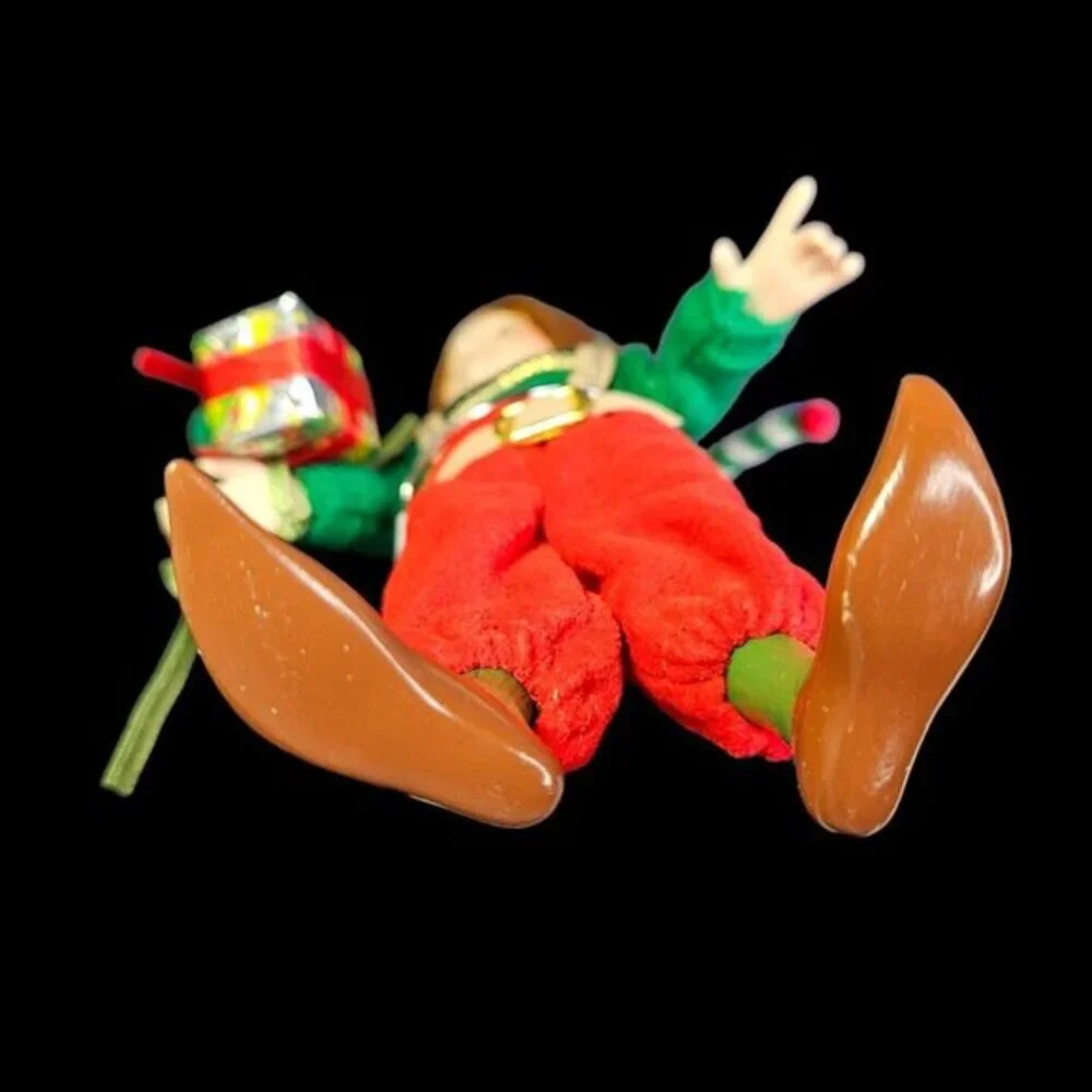 Paradise Galleries Santas Elf Doll With‎ Accessories and Box Christmas Decor